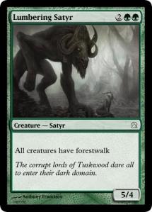 Lumbering Satyr